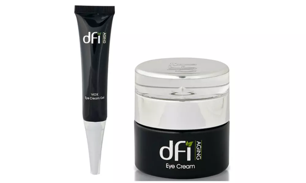 DFI Anti-Aging Eye Cream and Viox Zeolite Infused Eye Cream Gel - Primary Image