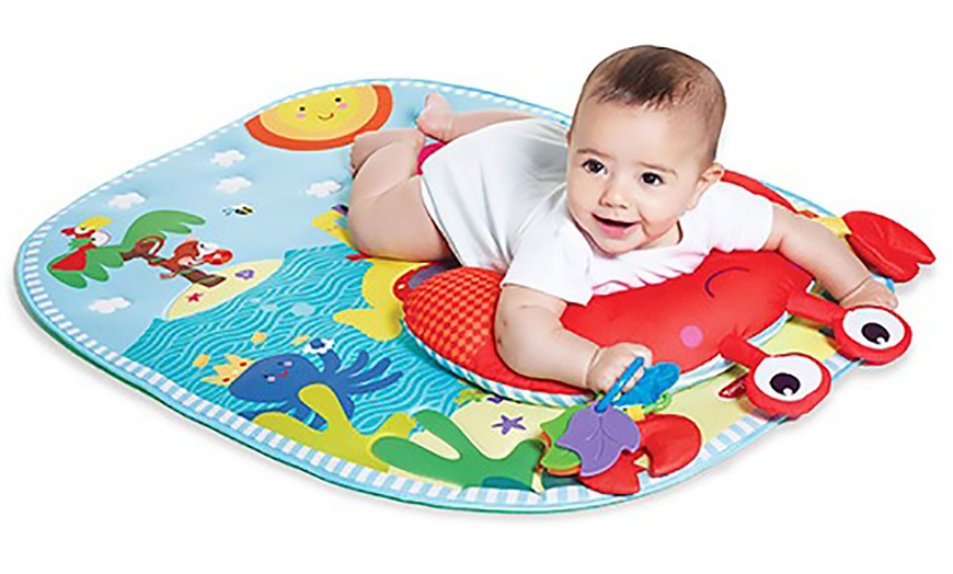 Image 1: Tiny Love Play Mat and Pillow