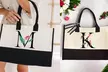 Custom Initial Canvas Tote Bag with Name from Justyling.com (Up to 78% Off) - Image 6