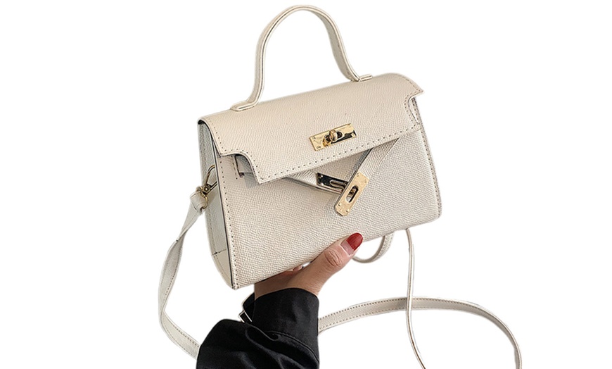 Image 21: Crossbody Satchel Bag