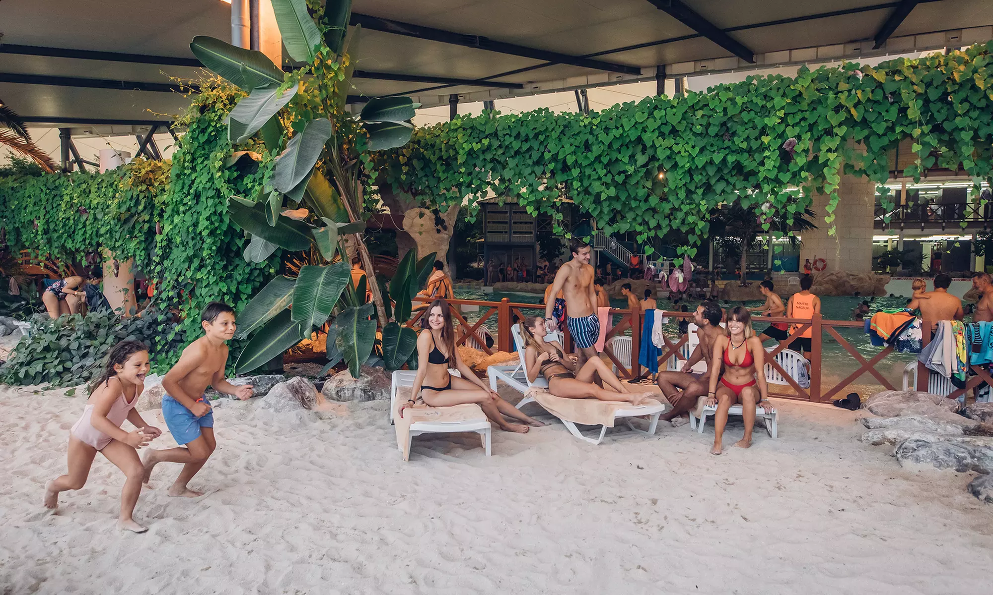 Profitez d'un espace aquatique géant de 10 000 m²