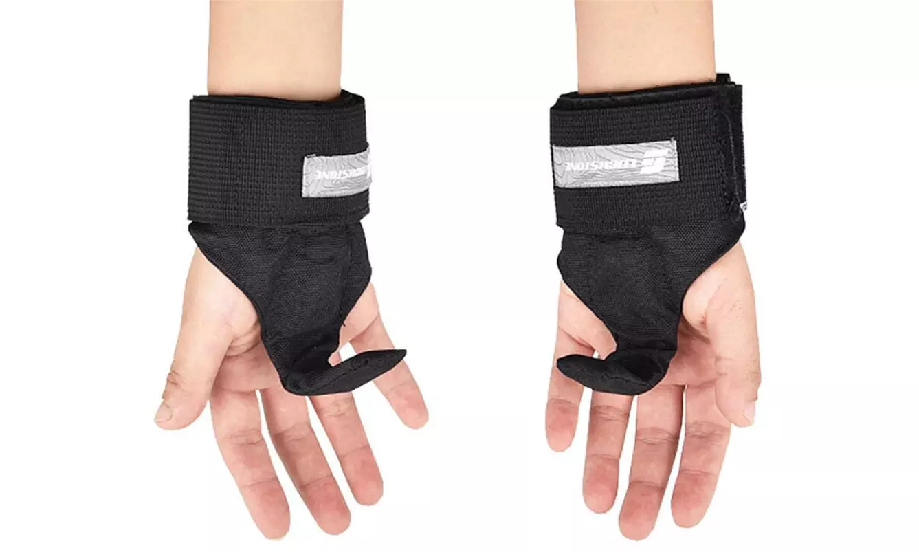 Weightlifting Wrist Wrap Hook Pair - Primary Image
