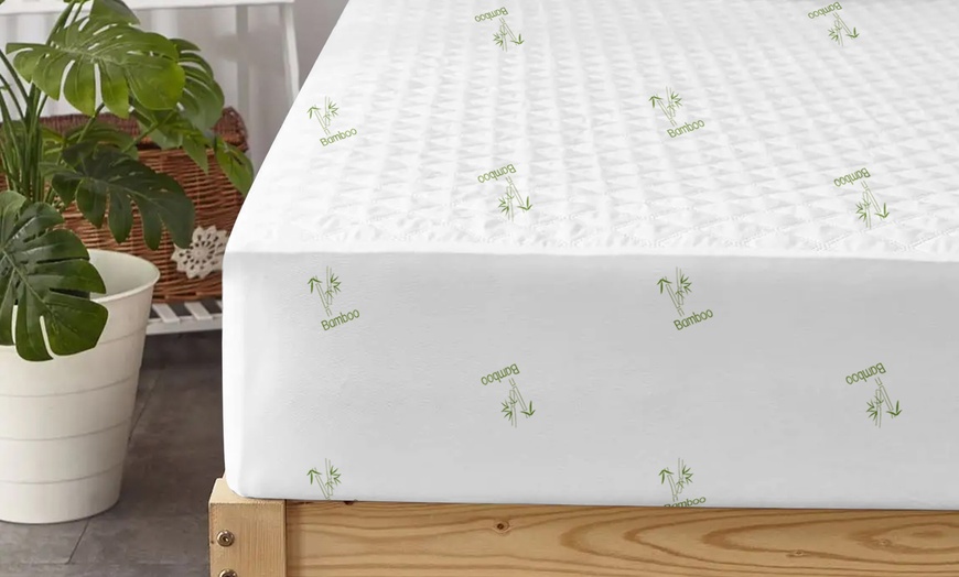 Image 3: Housse de matelas matelassée imperméable