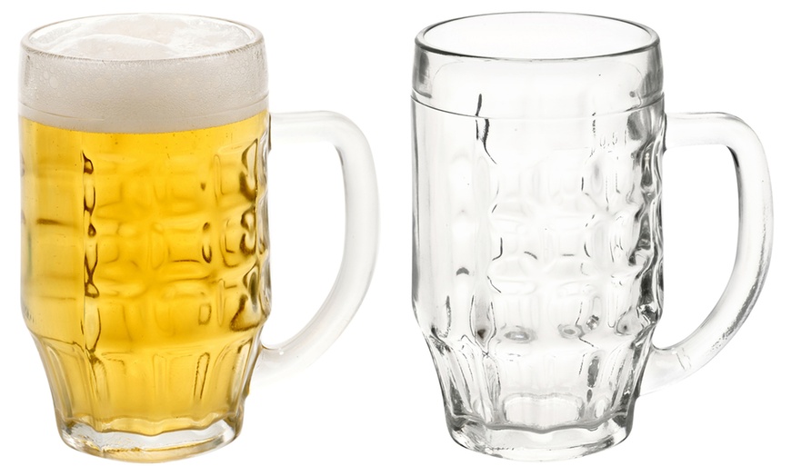 Image 3: Glass Beer Mug