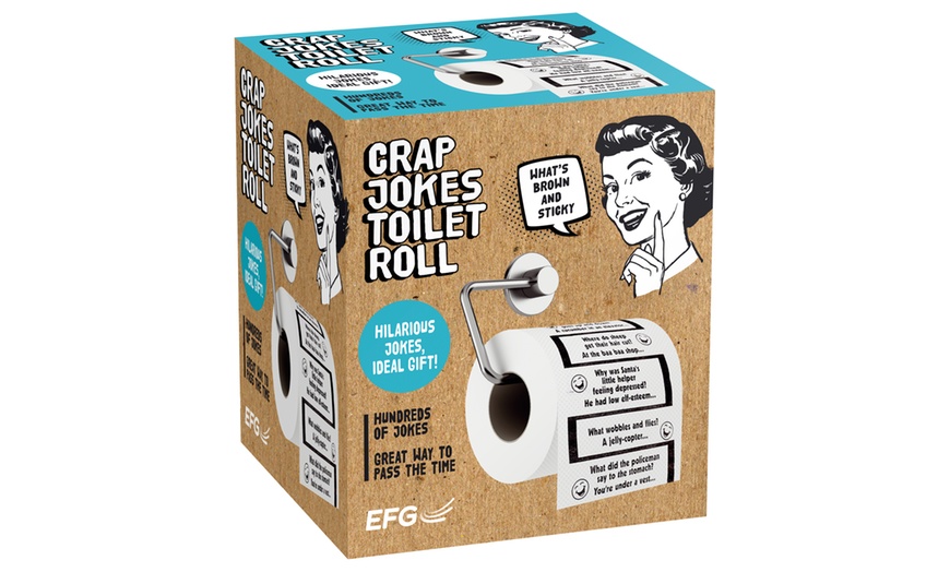 Image 2: Toilet Roll with Jokes