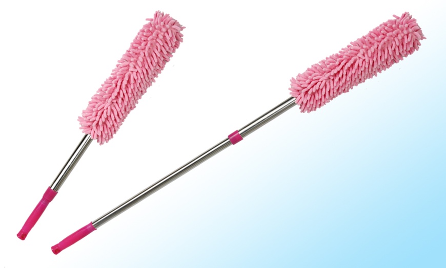 Image 2: Extendable Microfibre Duster