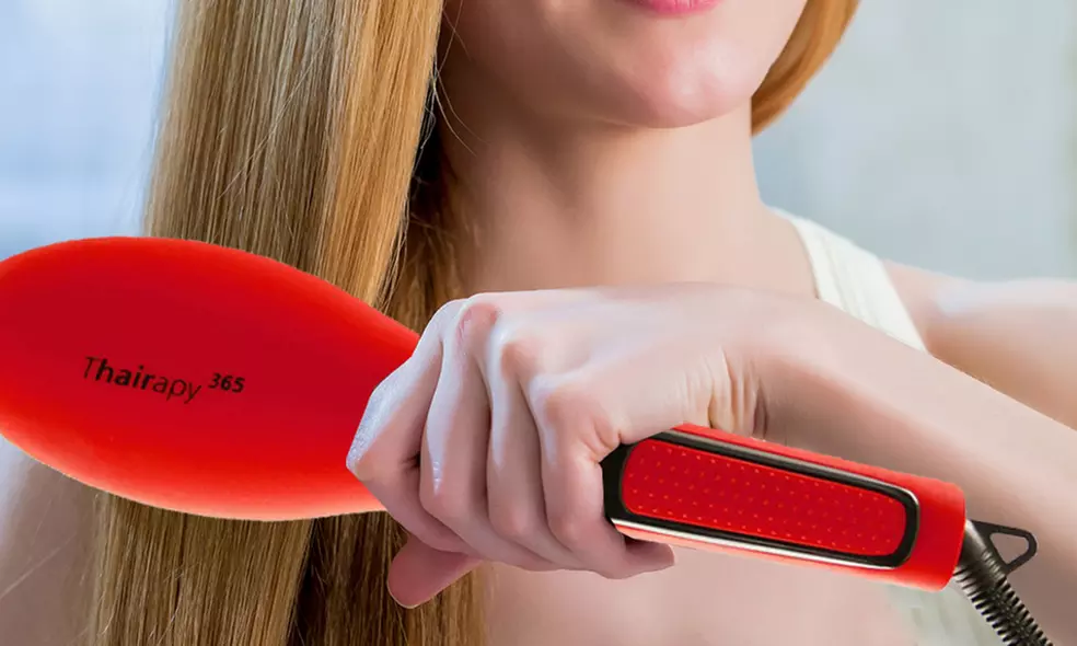 Thairapy 365 Thermal Straightening Brush with Digital Display - Primary Image