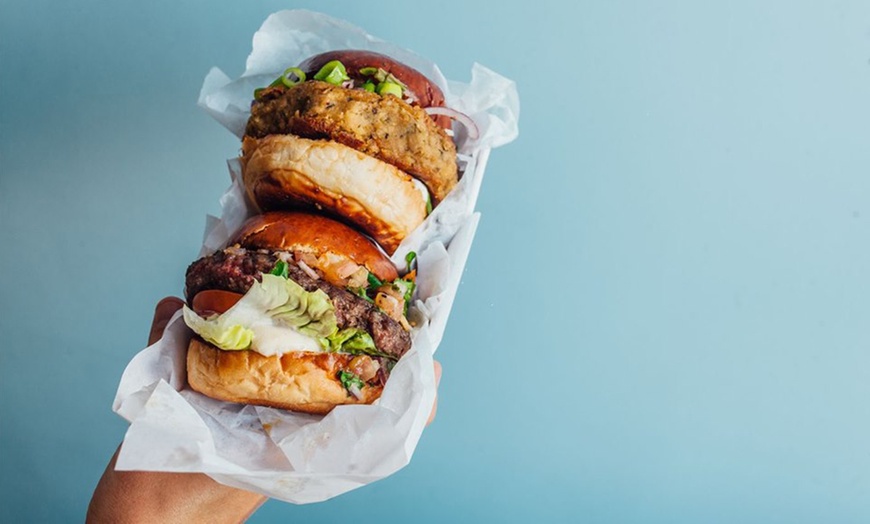 Image 5: Chicken or Burger Meal with Drink