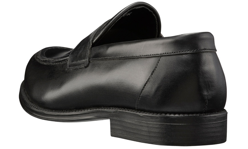 Image 5: Penny Loafer Men's Leather Shoes