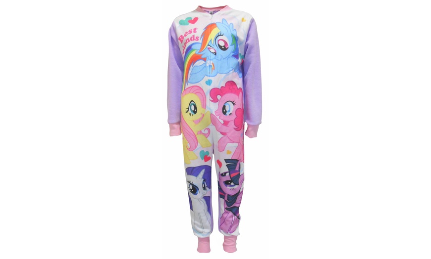 Image 4: Kids' Fleece Character Onesies