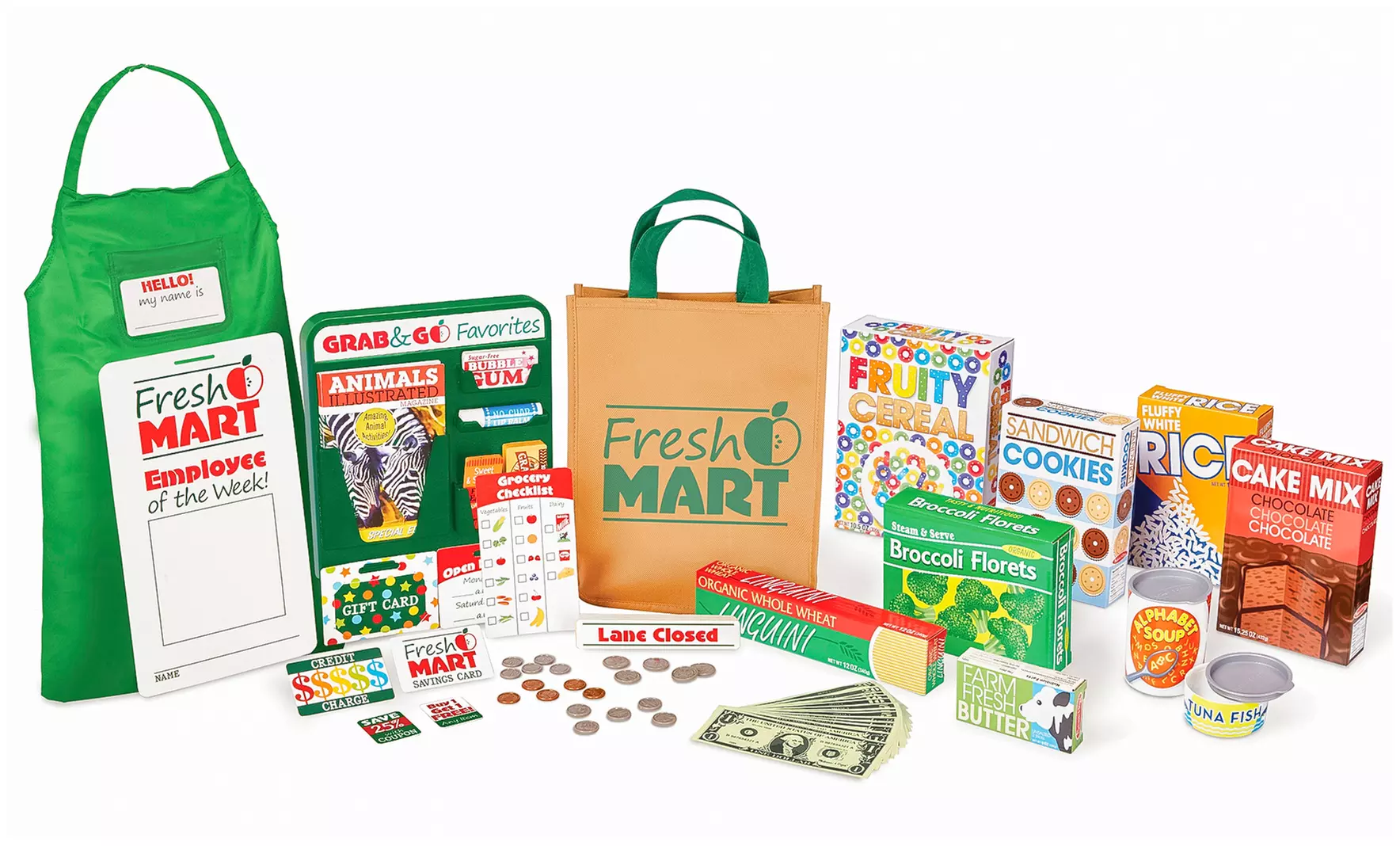 Melissa and Doug Grocery Store Pretend Play Set - Second Medium