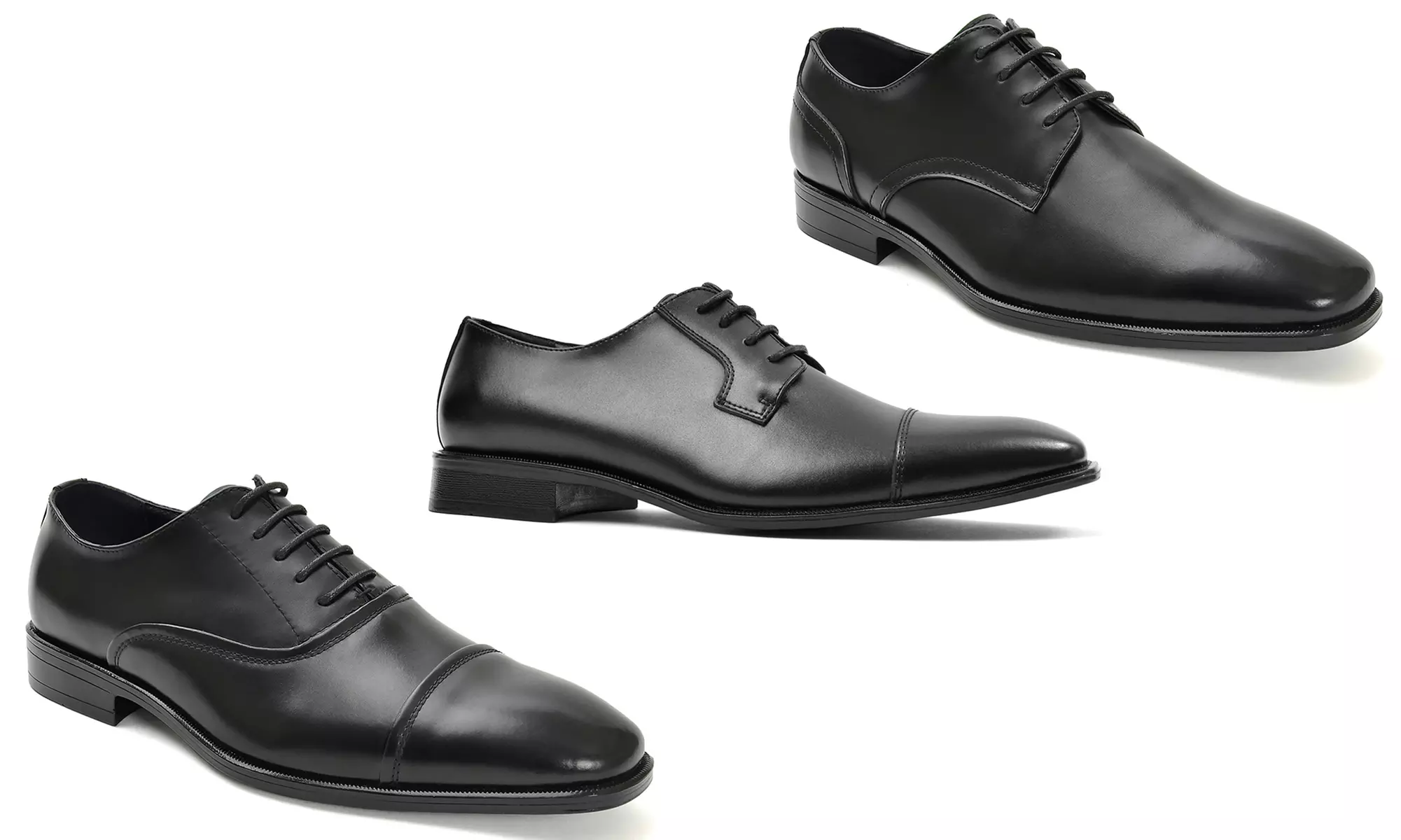 Joseph Abboud Men's Classic Leather Dress Shoes - Primary Image