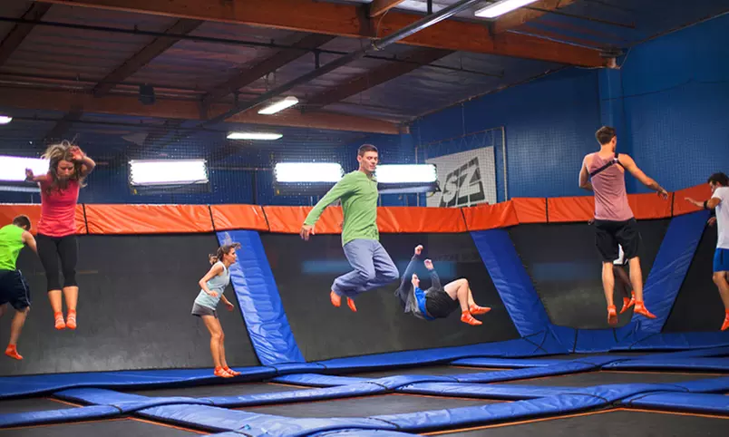 $17.50 for One Hour of Trampolining for Two at Sky Zone - Northeast Raleigh ($28 Value)  - Primary Image
