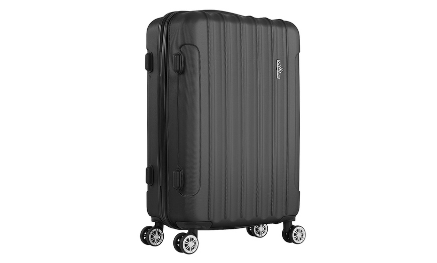 Image 10: 3-Piece Hard Shell Suitcase Set