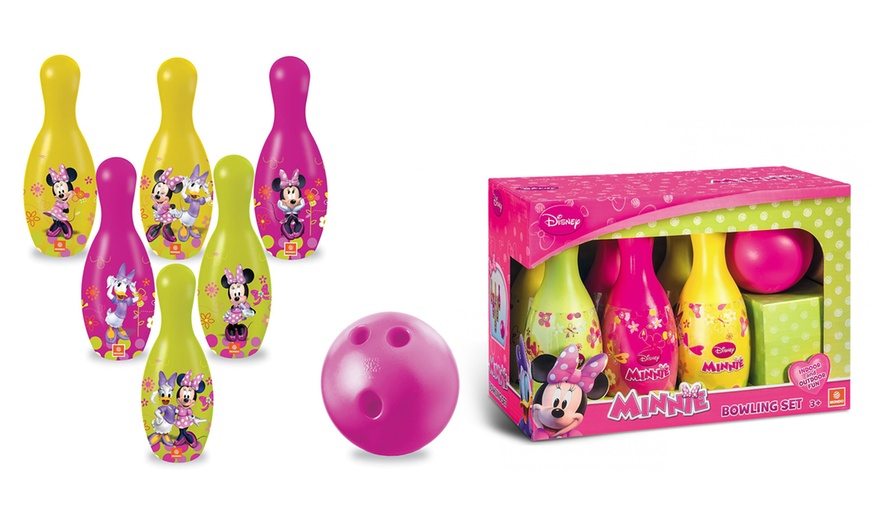 disney minnie mouse bowling set