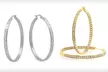 Hoop and Huggie Earrings (Up to 92% Off). 18 Styles Available. - Second Medium