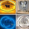 Image 9: Brighten Up Your Space with One or Two Custom Business Logo Neon Signs