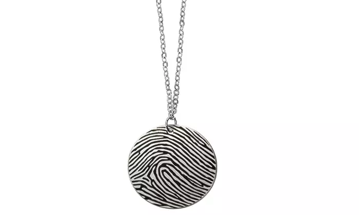 Fingerabdruck-Halskette & Gravur