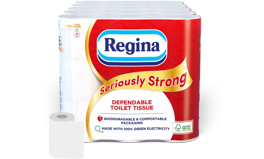 Image 8: 45 Rolls of Regina Toilet Paper