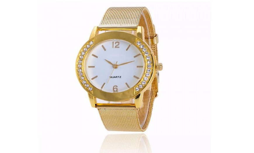 Image 13: Women's Mesh Strap Watch