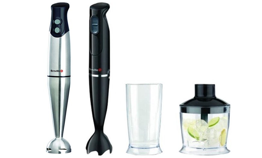 Image 1: Breville Hand Blender Set