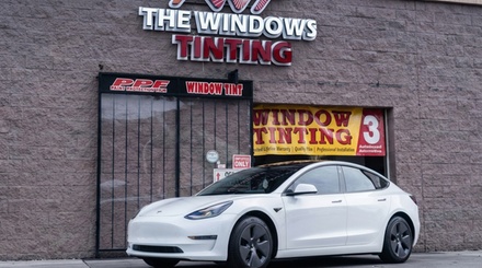 Express Exterior Detail - The Windows Tinting