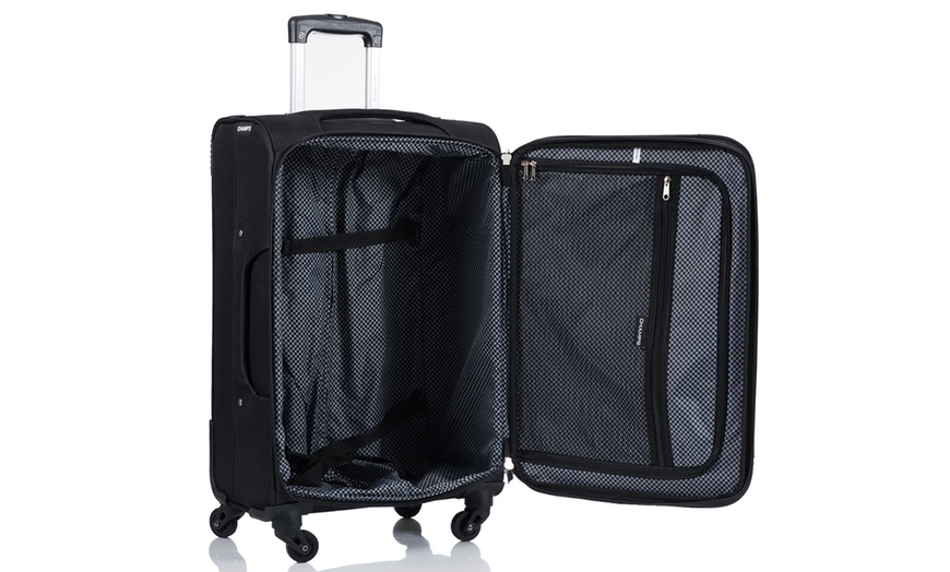 Image 9: 3 Expandable and Wheeled Suitcases