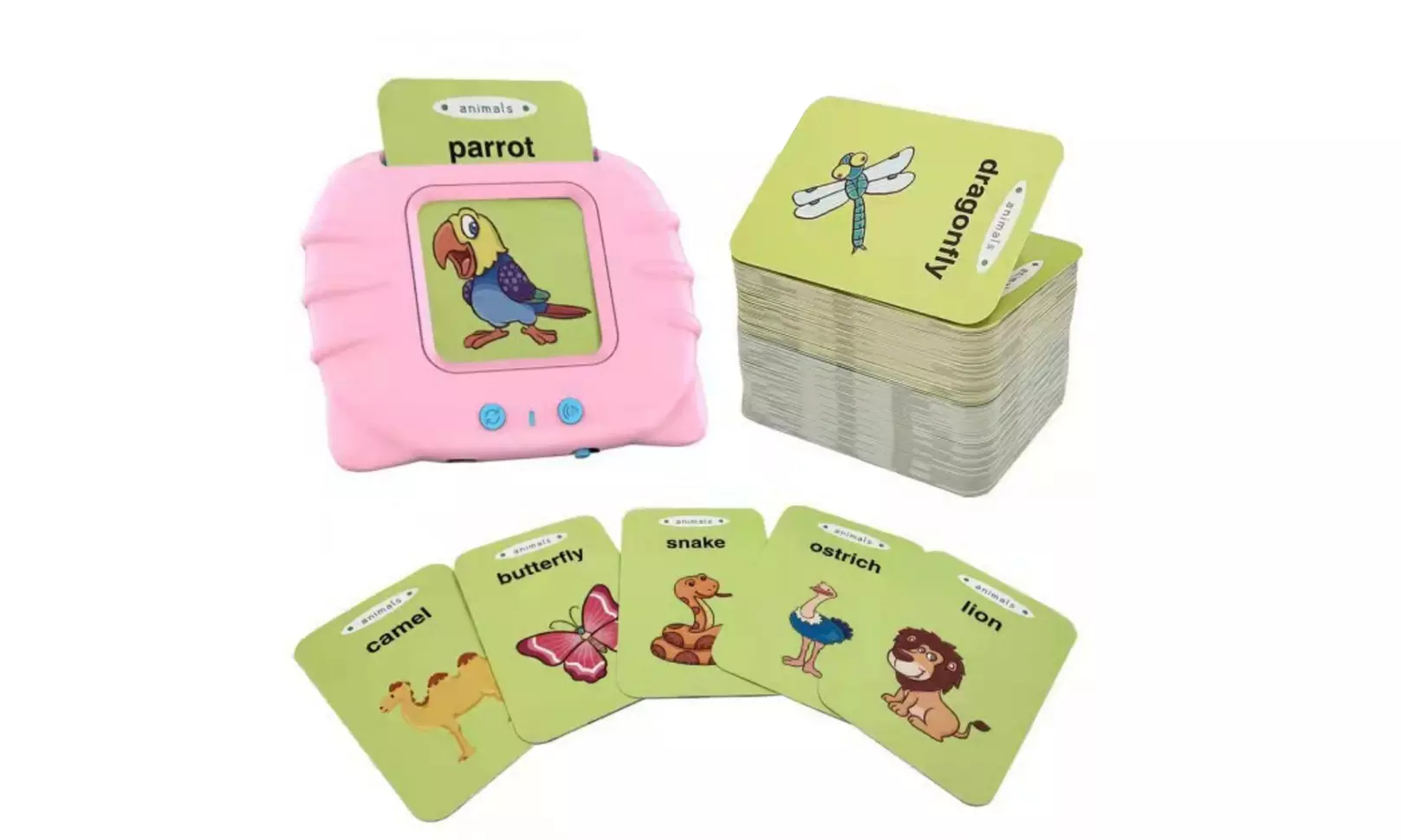 Talking Flash Cards Early Educational Toys with 224 Words - Second Medium