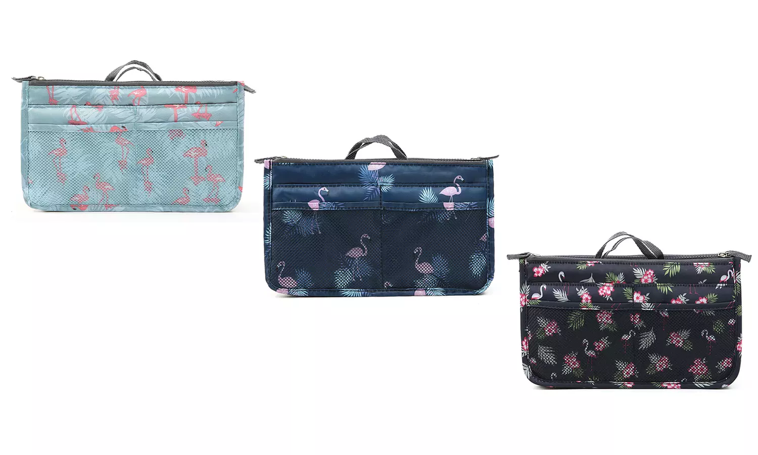 Handtaschen-Organizer mit Flamingo-Aufdruck