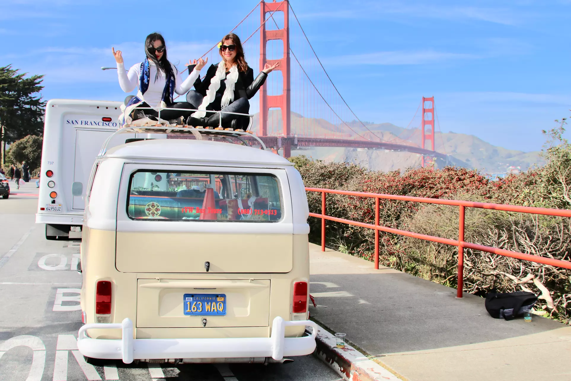 Three-Hour Bus Tour for One, Two, or Four from San Francisco VW Bus Tours (Up to 50% Off) - Primary Image