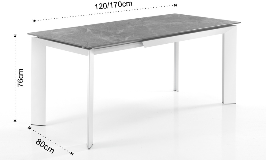 Image 41: Uitschuifbare tafel, verschillende modellen