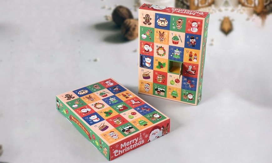 Image 12: 5Pcs Empty Christmas Advent Calendar Boxes
