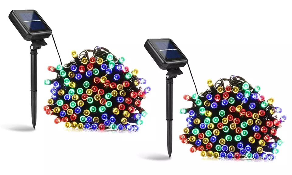 105 luces LED de red solar - Primary Image