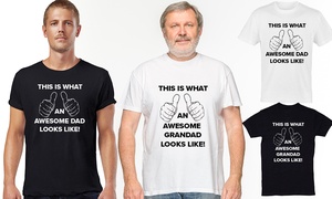 Awesome Dad or Grandad T-Shirt