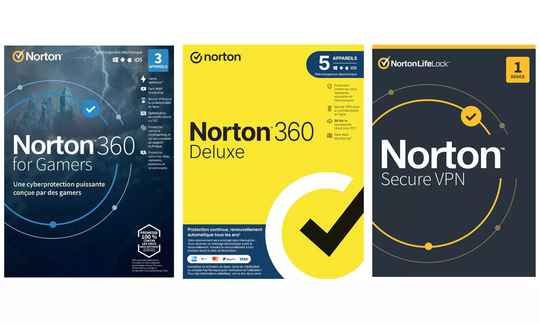 6 mois d'abonnement pour une solution Norton au choix avec Norton Antivirus - Primary Image