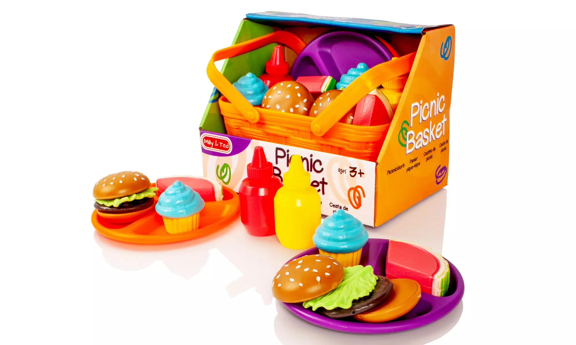 Picnic Basket Toy Set - Primary Image