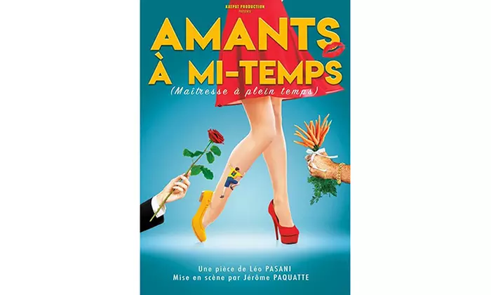"Amants à mi-temps" : 2 places pour une représentation du 09/01 au 29/05 au Théâtre Victoire (30% de remise) - Primary Image