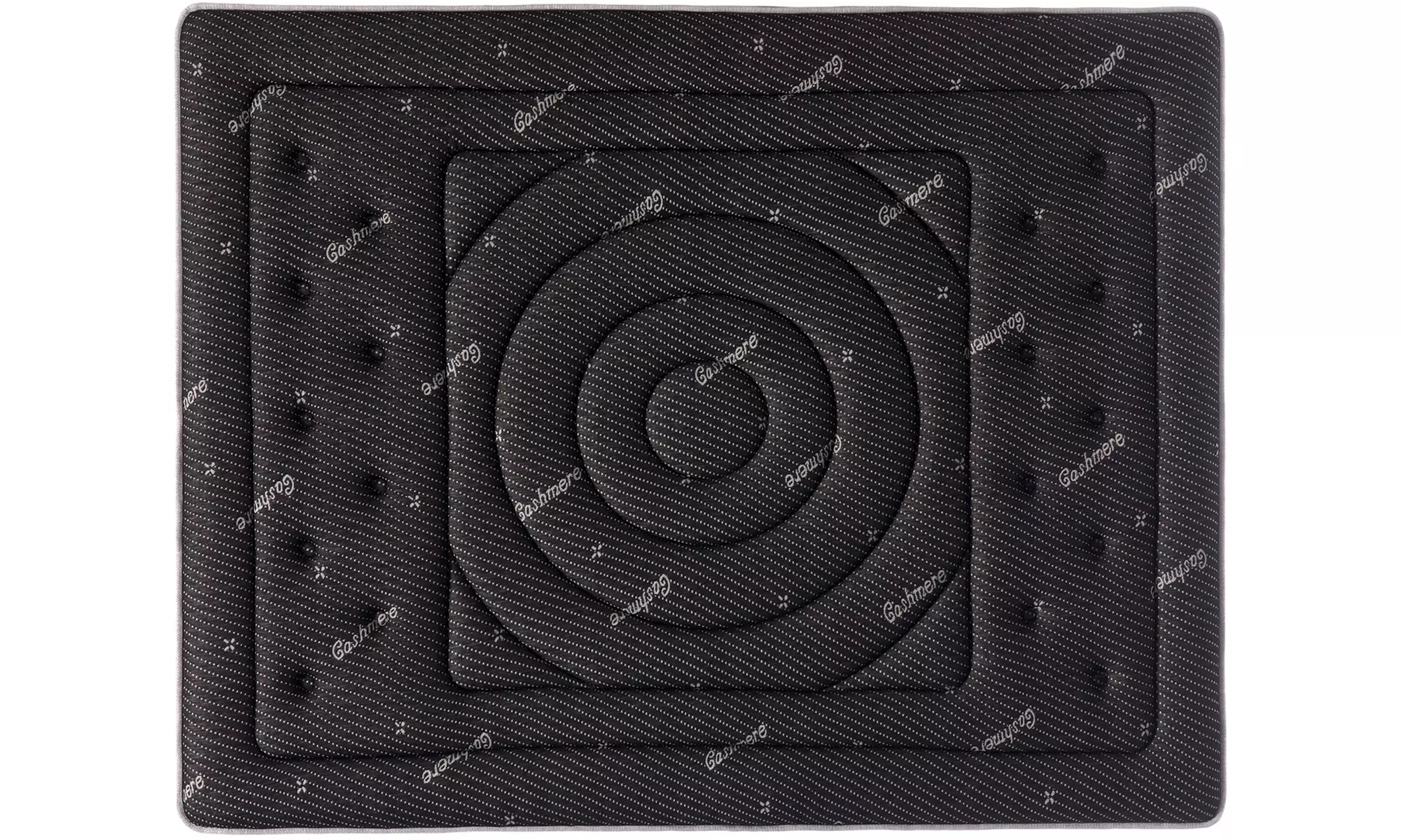 Matras 'Cashmere Black Edition' van 27 cm