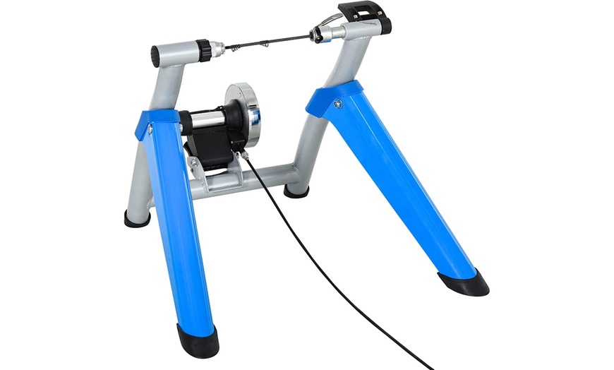 Image 3: HomCom Bike Trainer