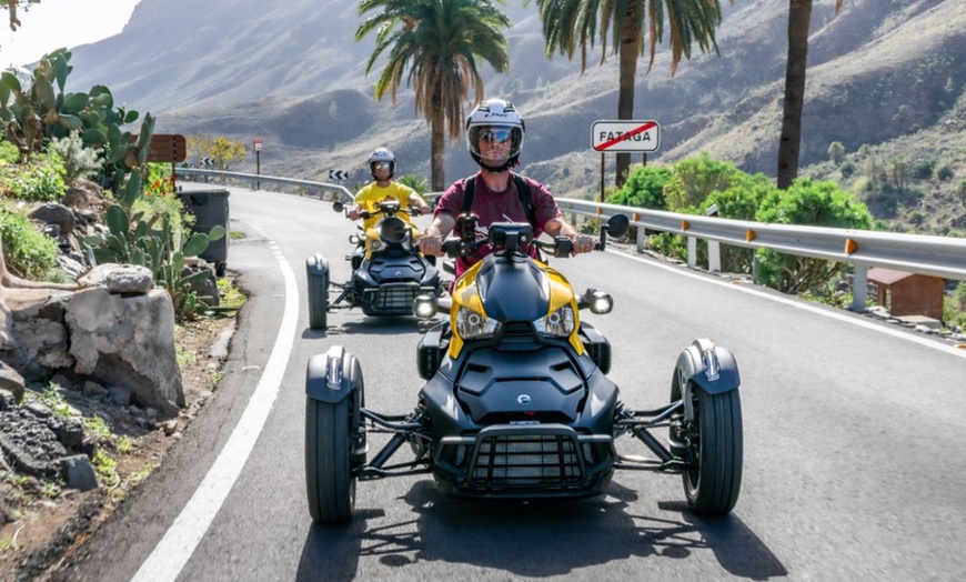 Image 4: Explora Gran Canaria: ruta a elegir en moto de tres ruedas 