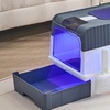 Image 1: Living And Home Self-Cleaning Cat Litter Box with UV Steriliser