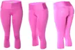 Body-Breeze Women's Mid-Rise Sport-Fitted Capris Pants - Second Medium