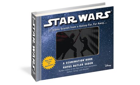 Star Wars Scanimation Book with Iconic Scenes