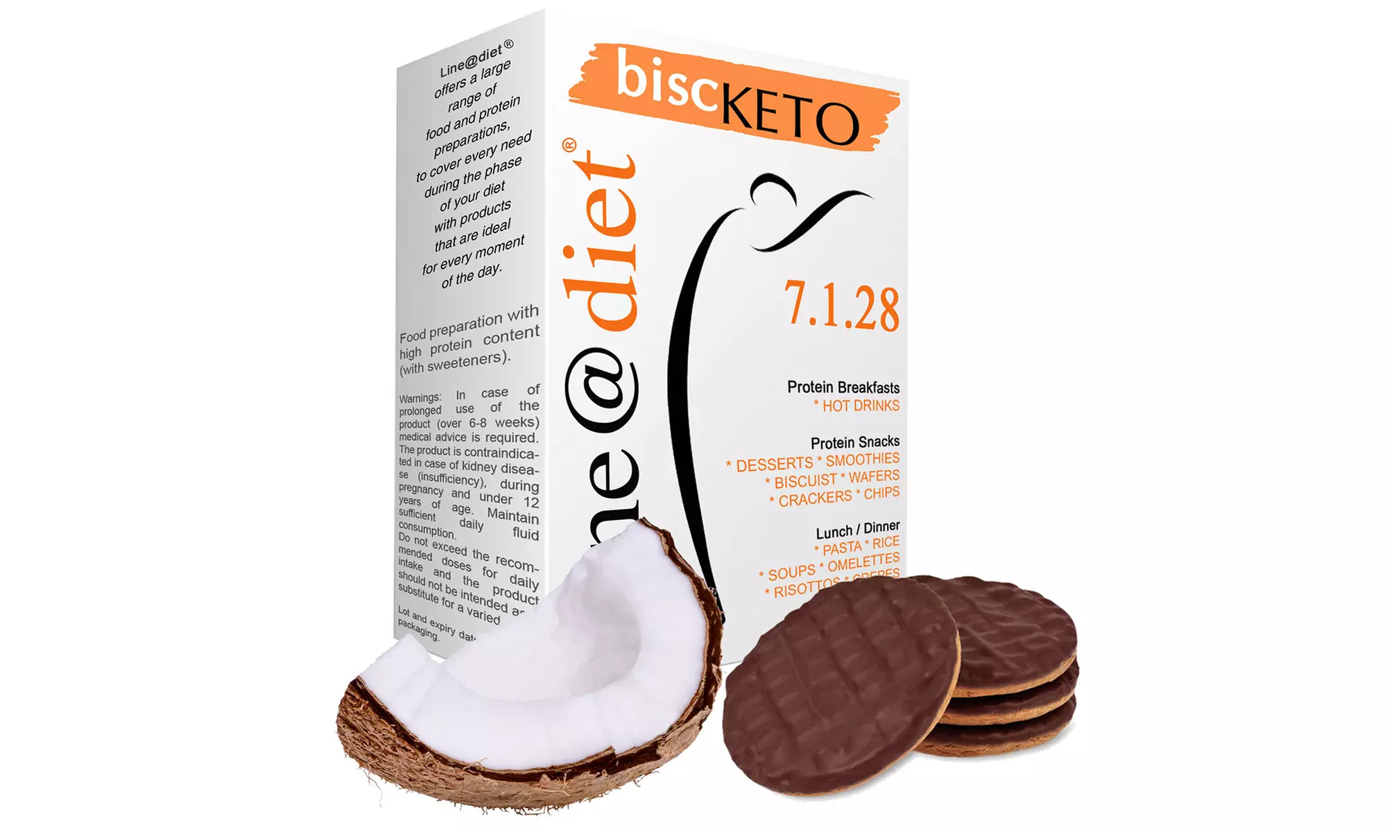 1, 2 o 4 confezioni di biscotti proteici Lineadiet