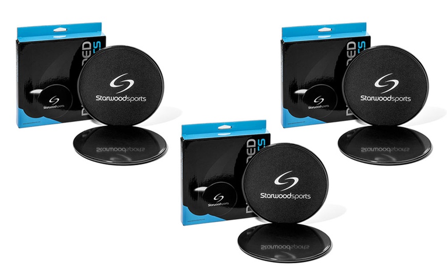 Image 5: Up to Three Sets of Generise Gym Gliding Discs