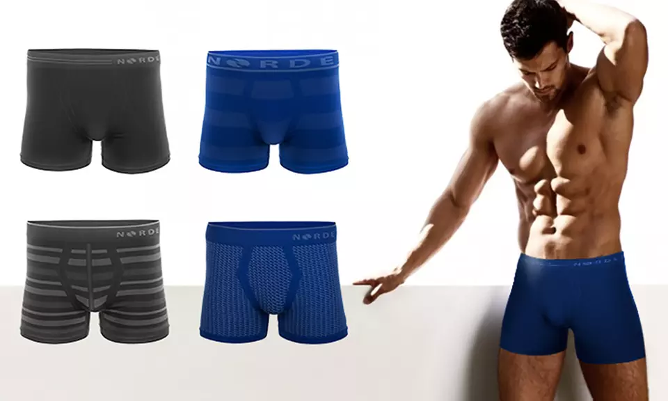 2er-, 4er-, 6er- oder 12er-Pack Boxershorts in Königsblau oder Graphite - Primary Image