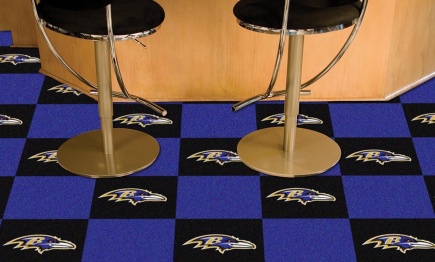 NFL Carpet Tiles (Set of 20) | Groupon Goods