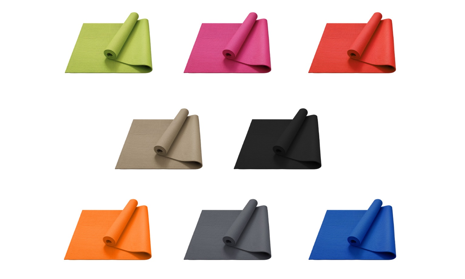 1 o 2 tappeti fitness, ammortizzante, antiscivolo
