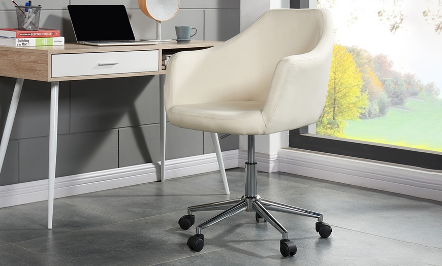 Image 9: Fabric Office Chair