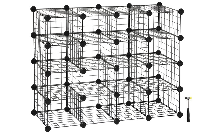 Image 4: Gitter-Steckregal